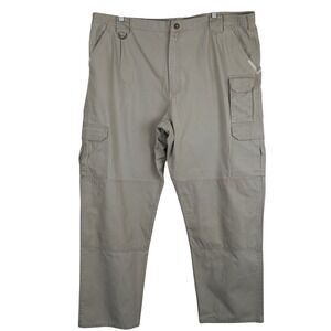 5.11 Tactical Series Men's Cargo Pants 42x36 Style 74251 Khaki Cotton Workwear